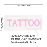 TONGER® Tattoo Wall LED Neon Sign Light