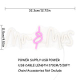 TONGER® Mr &Mrs Wall LED Neon Sign Light