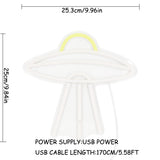TONGER® UFO Wall LED Neon Sign Light