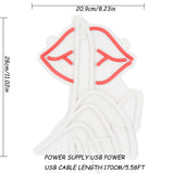 TONGER® shiss Shh Be Quiet Wall LED Neon Sign Light