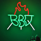 TONGER® BBQ Wall LED Neon Sign Light