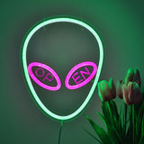 TONGER® Alien Open Wall LED Neon Sign Light