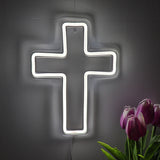 TONGER® Jesus Cross Wall LED Neon Sign Light