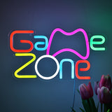 TONGER® Game Zone Wall LED Neon Sign Light