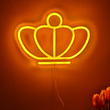 TONGER® Crown Wall LED Neon Sign Light