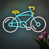 TONGER® Bicycle Wall LED Neon Sign Light