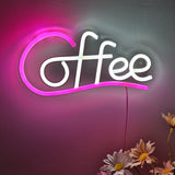TONGER® Coffee Wall LED Neon Sign Light