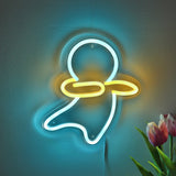 TONGER® Dancing Canton Person Wall LED Neon Sign Light
