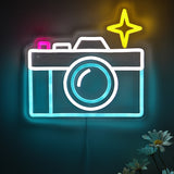TONGER® Cool Camera Wall LED Neon Sign Light