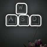 TONGER® Cumputer Keyboard Wall LED Neon Sign Light