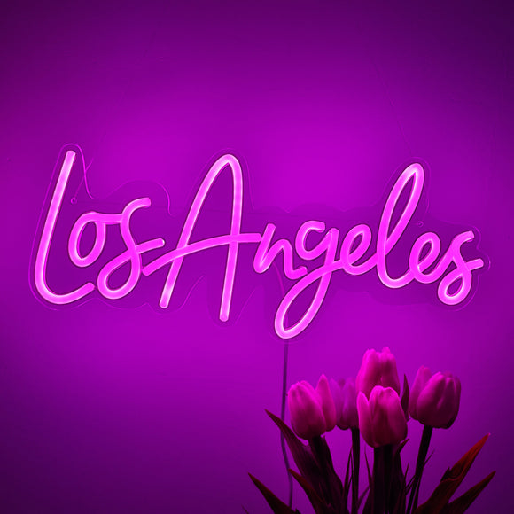 TONGER® Los Angeles Wall LED Neon Sign Light