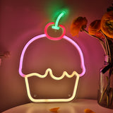 TONGER® Cupcake Wall LED Neon Sign Light