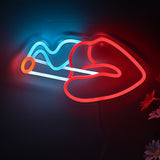 TONGER® Smoking Wall LED Neon Sign Light