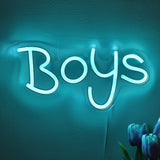 TONGER® Boys Wall LED Neon Sign Light