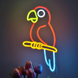TONGER® Parrot Wall LED Neon Sign Light