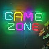 TONGER® GAME ZONE Wall LED Neon Sign Light