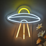 TONGER® UFO Wall LED Neon Sign Light