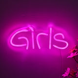 TONGER® Girls Wall LED Neon Sign Light