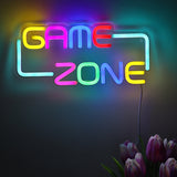 TONGER® Game Zone Wall LED Neon Sign Light