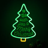 TONGER® Christmas Tree Wall LED Neon Sign Light