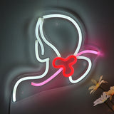 TONGER® Girls Drawing Wall LED Neon Sign Light