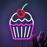 TONGER® Melting Cupcake Wall LED Neon Sign Light