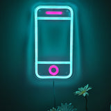 TONGER® Phone Wall LED Neon Sign Light