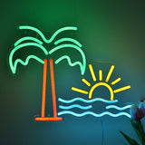 TONGER® Beachy Wall LED Neon Sign Light