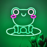 TONGER® Froge Wall LED Neon Sign Light