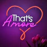 TONGER® That's Amore Wall LED Neon Sign Light