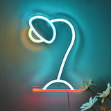 TONGER® Clock Wall LED Neon Sign Light