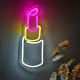TONGER® Lipstick Wall LED Neon Sign Light