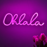 TONGER® Ohlala Wall LED Neon Sign Light