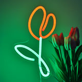 TONGER® Red Tulips Wall LED Neon Sign Light
