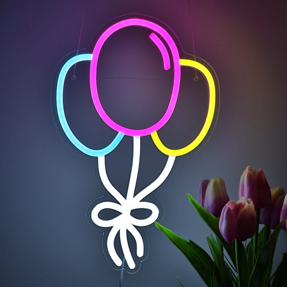 TONGER® Balloon Wall LED Neon Sign Light