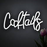 TONGER® Cocktails Wall LED Neon Sign Light