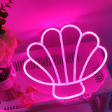 TONGER® Shell Wall LED Neon Sign Light