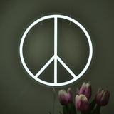 TONGER® Peace Wall LED Neon Sign Light