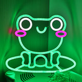 TONGER® Froge Wall LED Neon Sign Light