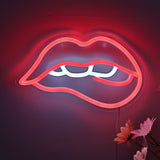 TONGER® Sexy Lips Wall LED Neon Sign Light