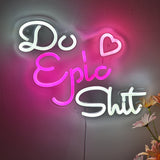 TONGER® Do Epic Shit Wall LED Neon Sign Light