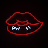 TONGER® Lips Wall LED Neon Sign Light