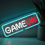 TONGER® GAME ON Wall LED Neon Sign Light