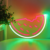 Watermelon Wall LED Neon Sign Light, Can be hang on the wall,Powered by USB