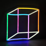 TONGER® Cube Wall LED Neon Sign Light