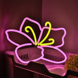 TONGER® Cherry Blossom Wall LED Neon Sign Light