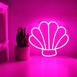 TONGER® Shell Wall LED Neon Sign Light