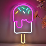 TONGER® Popsicle Wall LED Neon Sign Light