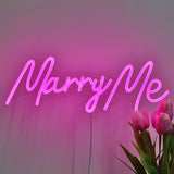 TONGER® Marry Me Wall LED Neon Sign Light