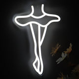 TONGER® Dancing Ballet Girl Wall LED Neon Sign Light
